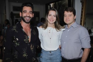 Marlon, Vanessa e Alberto Abubakir