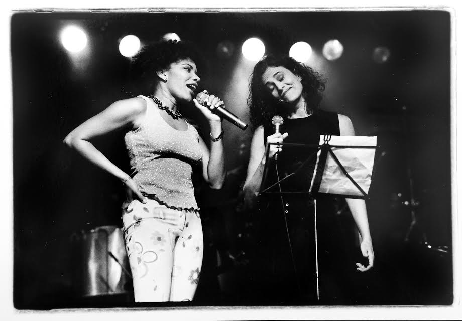 Margareth Menezes e Zelia Ducan. Fotografia de Márcio Lima