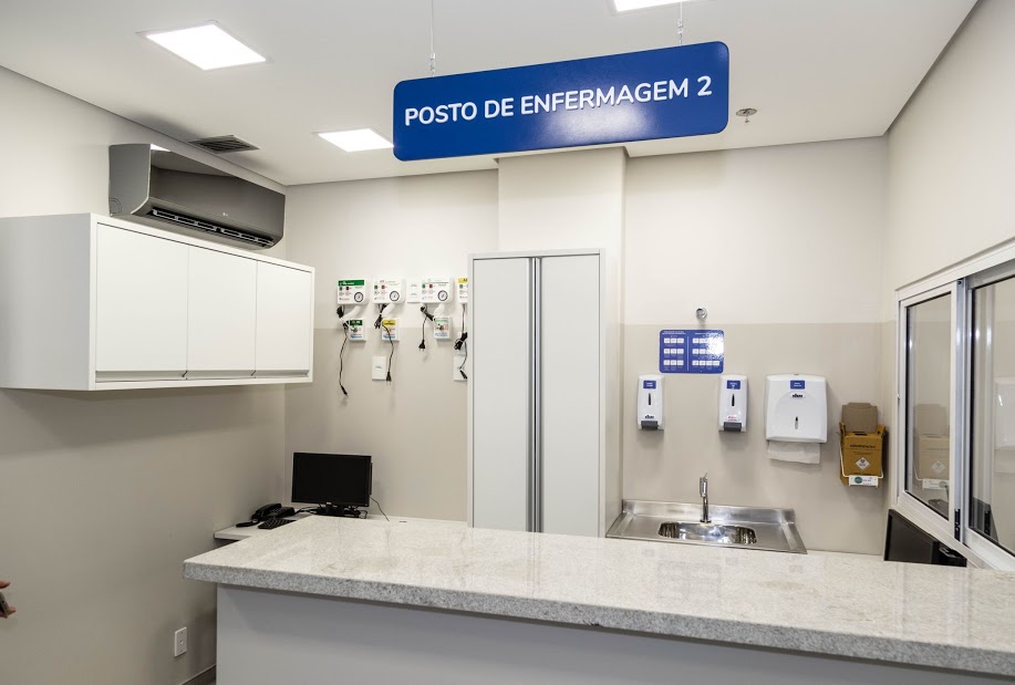 posto de enfermagem Day Hospital Clinicas Clivale - Foto Fábio Peixoto