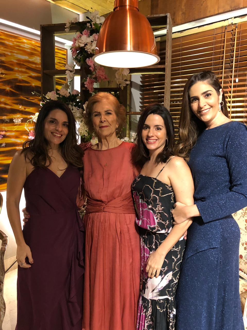 Daniela Rocha, Cristiana Baiardi e Maria Silvana Mascarenhas