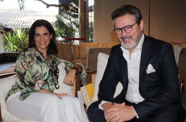 Marisa Yunes e Emanuel Bernini