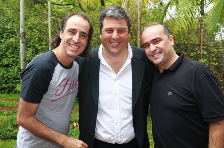 Fernando Meligeni, Andres Alzugaray e Igor Franulovic