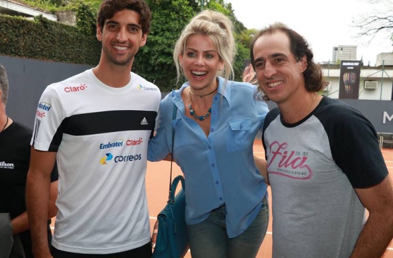 Thomaz Belucci, Karina Bacchi, Fernando Meligeni