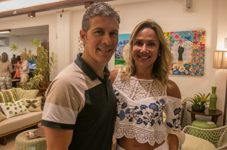 Gustavo Moreno e Luciana Lobo