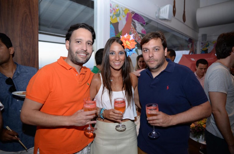 Pedro Barreto, Ana Paula Lima e Eduardo Damaso