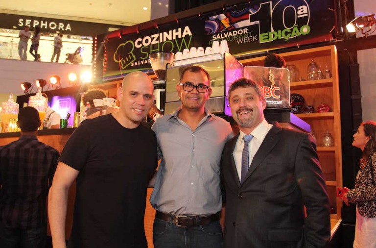 Fabricio Lemos, Fernando Reis e Laurent Rezette