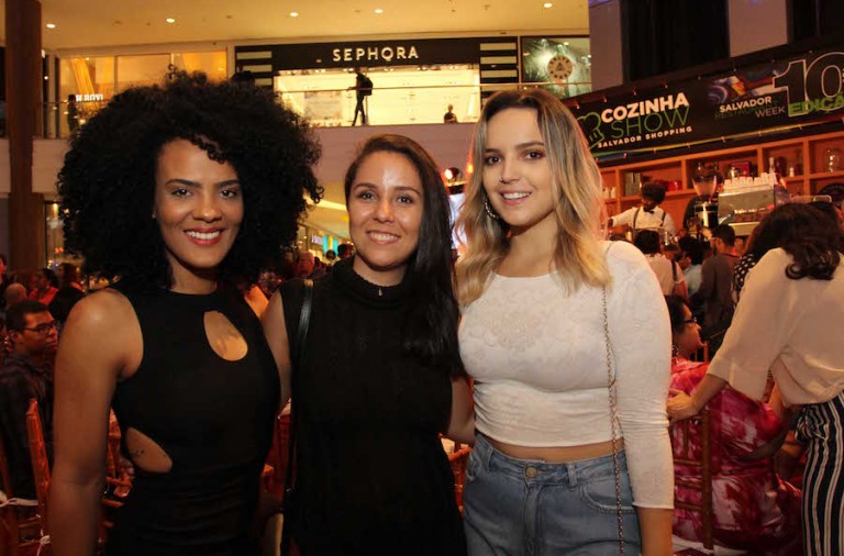 Joana Guerra, Isa Nascimento e Monique Maione