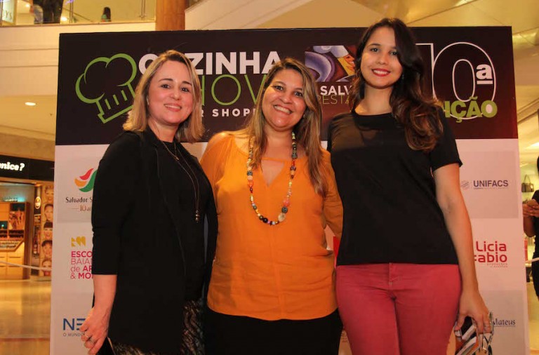 Karina Dourada, Helaine Schindler e Soany Santos