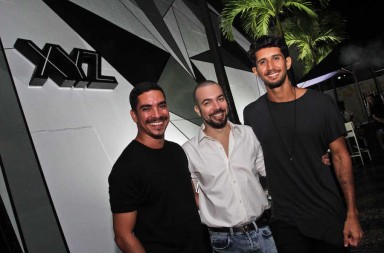 Mauro Braga, Andre Paranhos e Pedo Sarkis