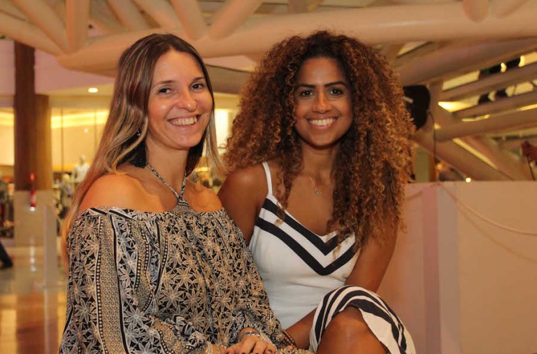 Mel Horta e Isabela Alcantara