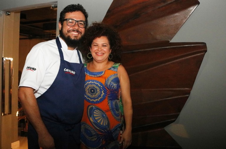 Chef Ricardo Silva e Eliane Pinho - Foto Jorge Thadeu (9)