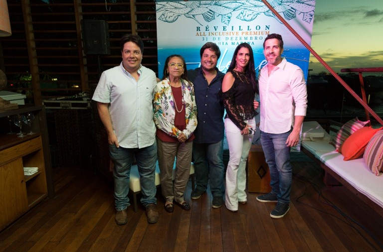 Rafael Cal, Licia Fabio, Ricardo Cal, Karine Queiroz (Soho), Leonardo Santos (Das) foto A. Chequer