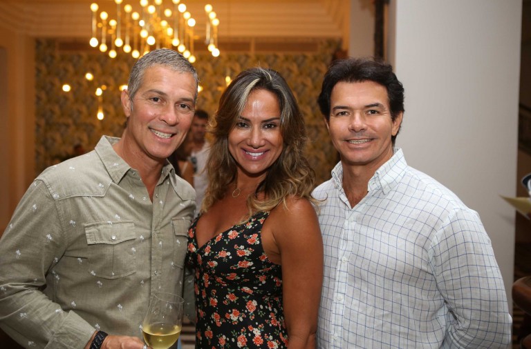 Gustavo Moreno, Luciana Lobo e Emerson Carvalho