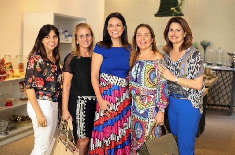 Carmen Carvalho, Lucia Andrade, Sabrina Furtado, Marcia Amoedo e Josinha Coelho