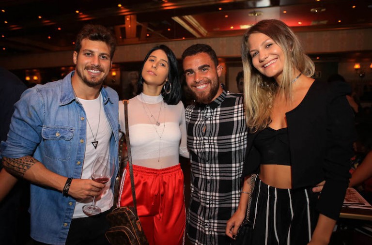 Henrique Ciocchi, Nicole Abreu, Sergio Mota e Priscila Ciocchi