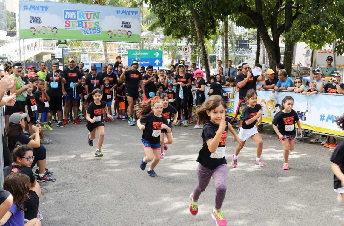 Shopping Barra recebe Corrida Kids da Track&Field Ginno Larry