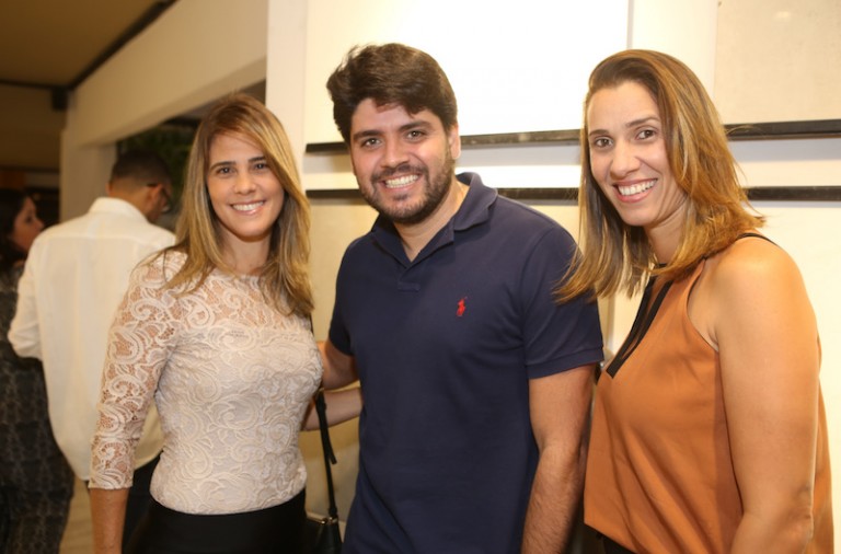 Manuela Mathias, Pedro Pires e Viviane Rego