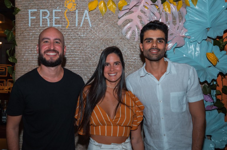 Rodrigo Castellucci, Paula Sansão e Rubens Lopes