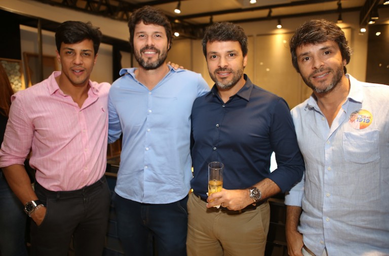 Vitor Lobo, Thiago Martins, Leonardo e Leandro Tomazzi