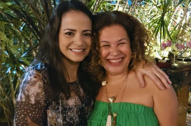 Annik Salmon e Eliena Pinho - Divulgação