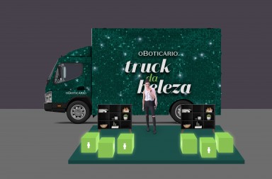 Delivery Van Isolated