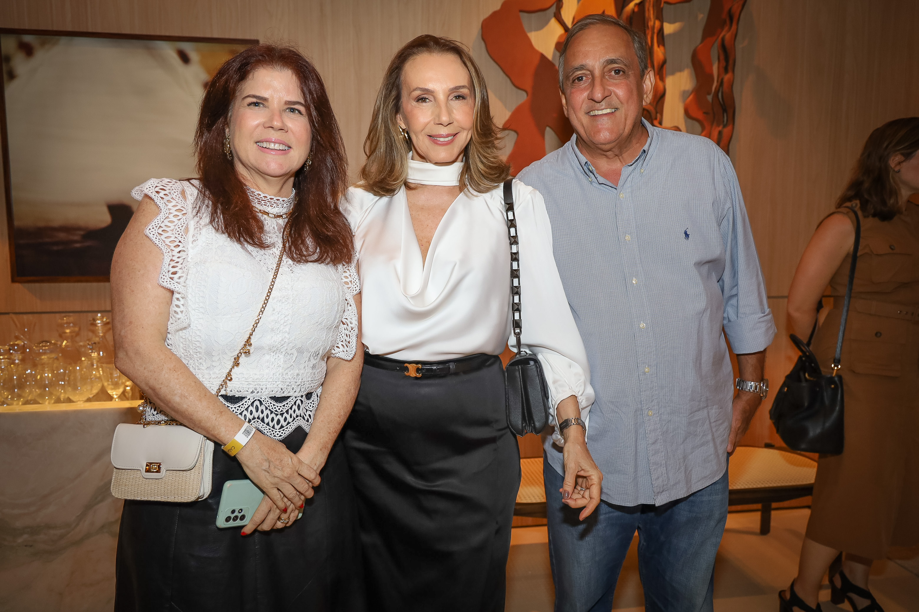 Julieta Viana, Dolores Landeiro e Romulo Machado