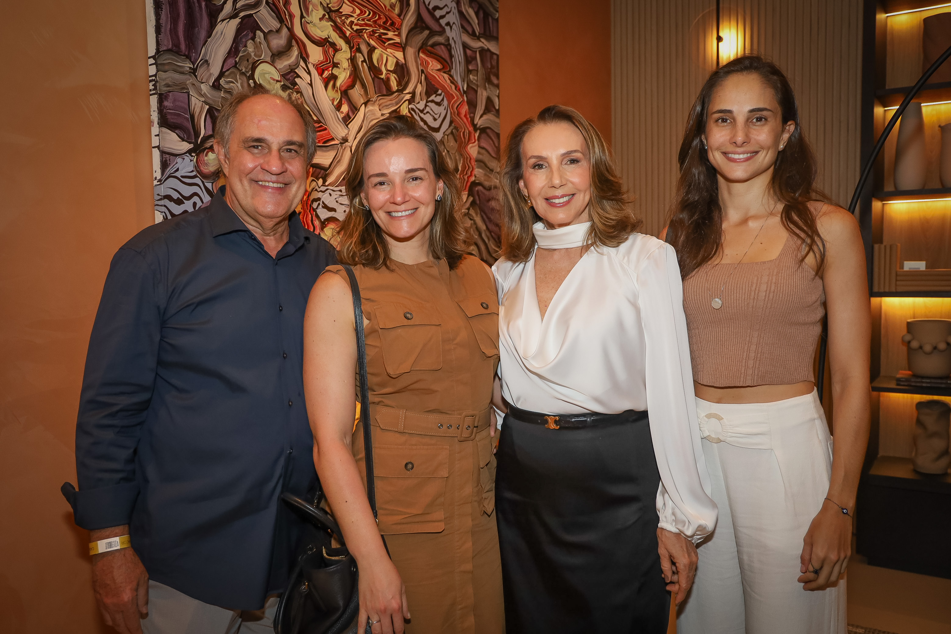 Luís Fernando, Luciana, Dolores e Ticiana Landeiro '