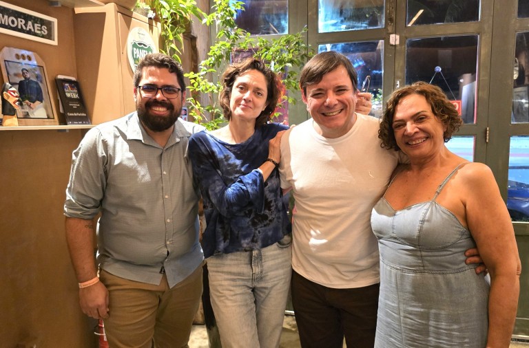 Jota Moraes, Bianca Byington, Thelmo Fernandes e Margareth Rodrigues - Divulgação